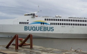 Catamar&aacute;n de la flota de Buquebus.