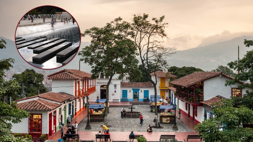 El Poblado, Pueblito Paisa y Pies Descalzos, conociendo Medell&iacute;n #ElPDAenColombia