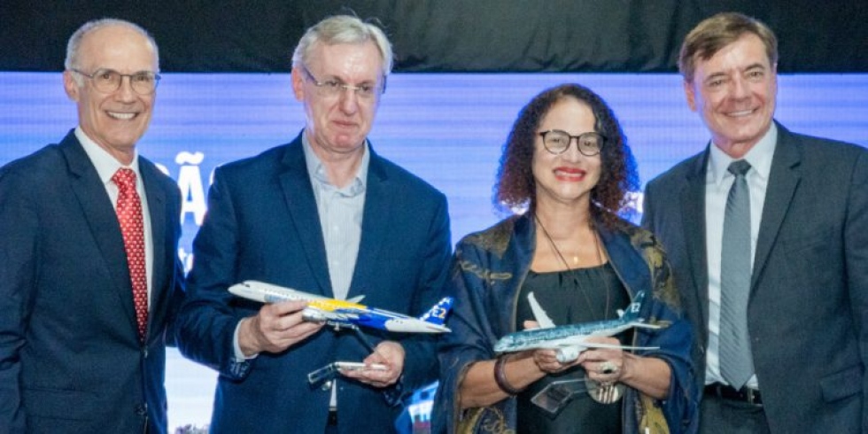 Acuerdo de Embraer, MCTI y Finep para investigaci&oacute;n en tecnolog&iacute;as aeron&aacute;uticas sostenibles