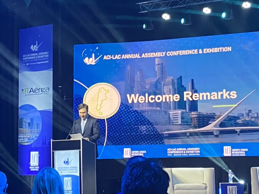 Inicio de la Conferencia y Asamblea anual del Consejo de Aeropuertos Internacionales ACI-LAC #PDAenACILAC2022