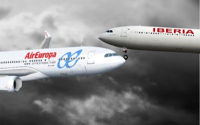 Una pelea que cruza el Atl&aacute;ntico: Iberia versus Air Europa