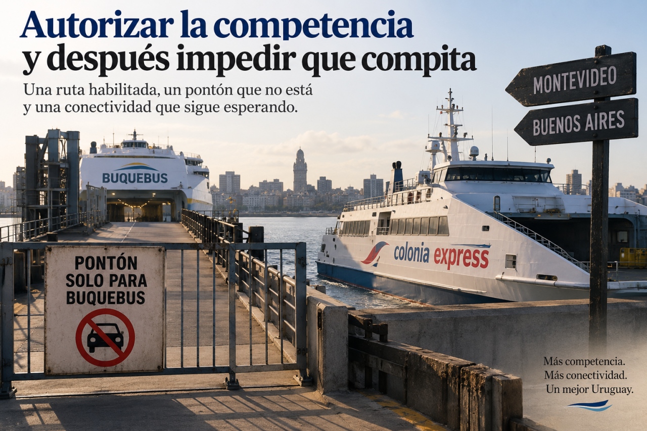 Autorizar la competencia y despu&eacute;s impedir que compita