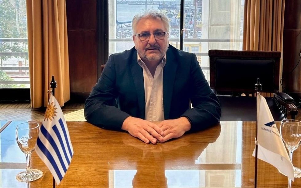 Pablo Genta Buzzetti presidente de la Administraci&oacute;n Nacional de Puertos