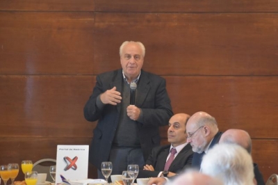 La presentaci&oacute;n; el homenaje a Spera y las palabras del Ministro V&iacute;ctor Rossi el 1/8 en el NH Columbia (video)