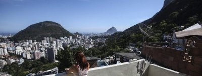 Vivienda en la favela Dona Marta, que recibir&aacute; hu&eacute;spedes que asistir&aacute;n al Mundial de f&uacute;tbol en R&iacute;o de Janeiro (Brasil).