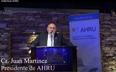 97&ordm; aniversario de AHRU,  la Asociaci&oacute;n de Hoteles y Restaurantes del Uruguay