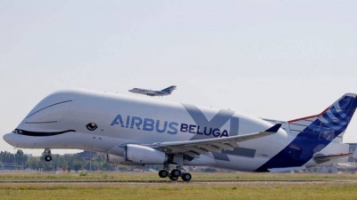 El primer vuelo del Airbus 'Beluga XL'
