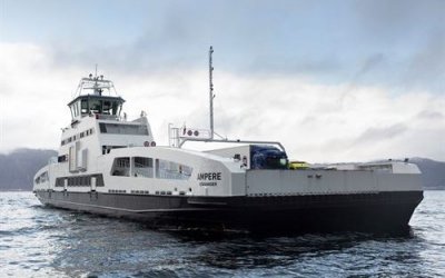 El primer ferry el&eacute;ctrico del mundo ya est&aacute; operativo en Noruega
