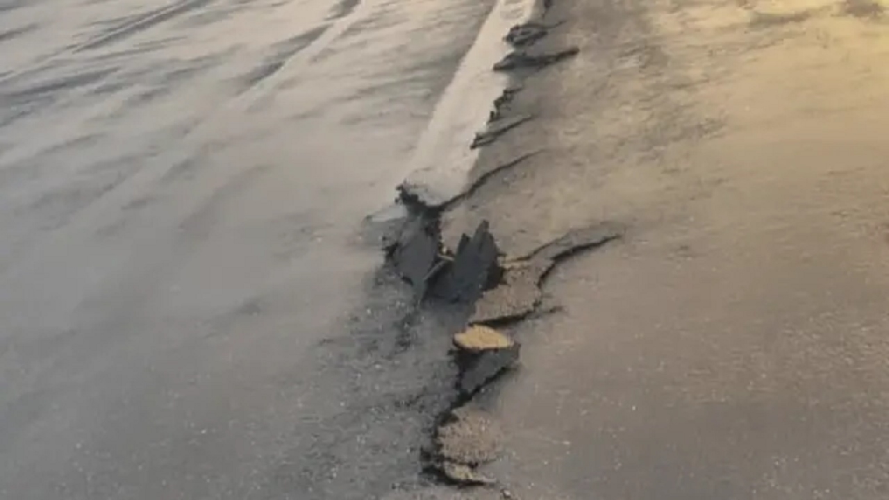 Terremotos reventaron el pavimento de las pistas del Aeropuerto Internacional de Maiquet&iacute;a