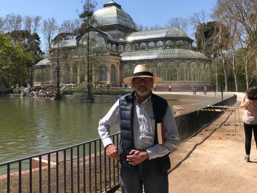 En el Parque del Retiro, Madrid