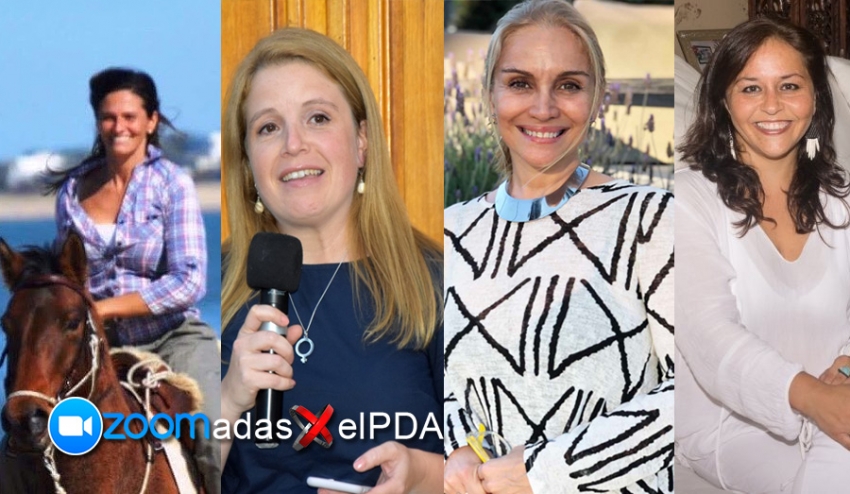 "Las mujeres del turismo" en Zoomadas: Paola Perelli; Marina Cantera; Graciela Caffera y B&aacute;rbara Gimpel