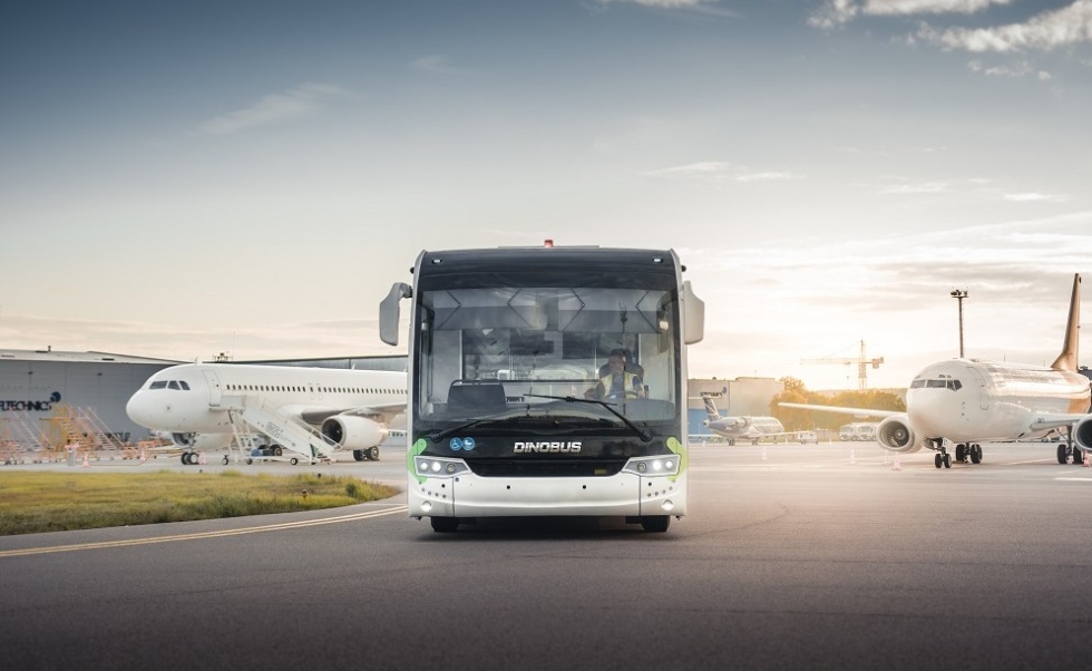 DINOBUS: llevando la sostenibilidad a la asistencia en tierra, un autob&uacute;s el&eacute;ctrico a la vez
