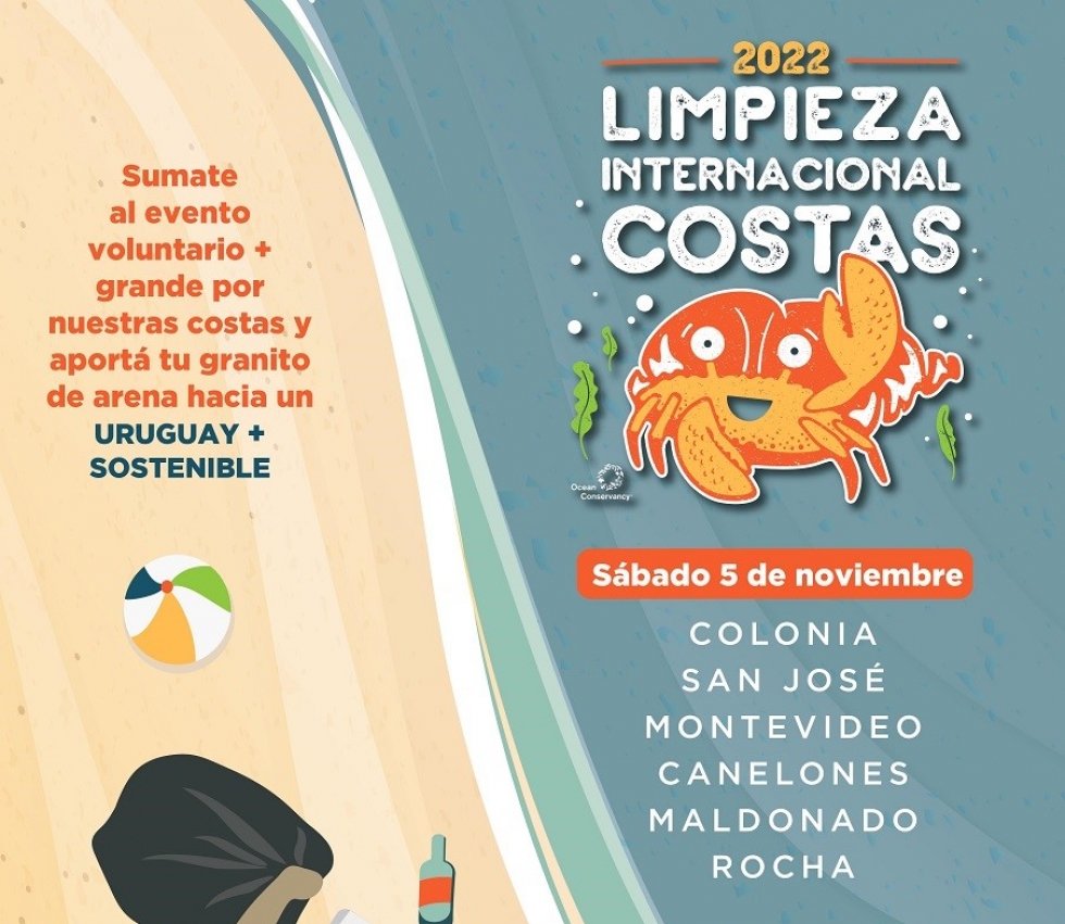 D&iacute;a Internacional de Limpieza de Costas 2022 en Uruguay