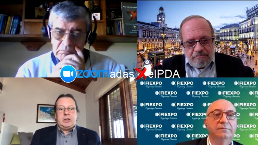 Zoomada "Turismo de reuniones": Nardone y Baritussio hablaron de todo. En noviembre work shop presencial de FIEXPO en Guayaquil