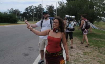 M&oacute;nica comienza su diario de ruta en el kil&oacute;metro 34. 