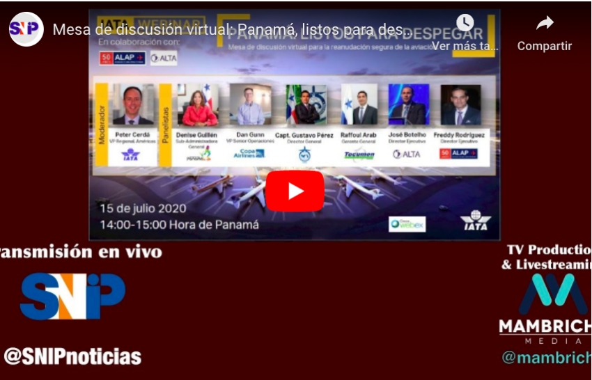 Panam&aacute;, listos para despegar