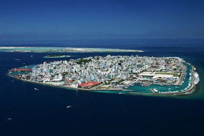 El 'boom' inmobiliario en las costas espa&ntilde;olas palidece si lo comparamos con el de esta isla de las Maldivas
