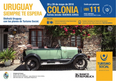 Para el MINTUR de Uruguay el turismo social es un producto propagand&iacute;stico