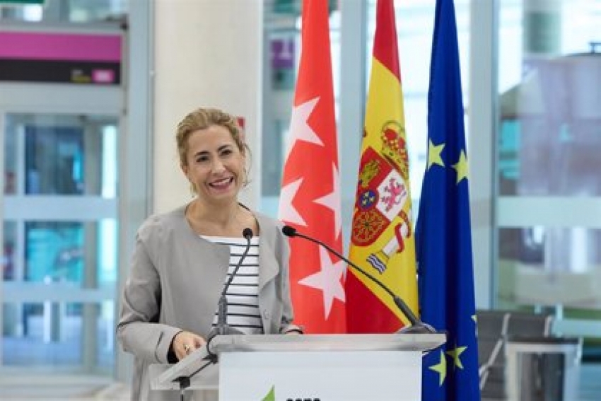 La ministra de Transportes, Movilidad y Agenda Urbana, Raquel S&aacute;nchez