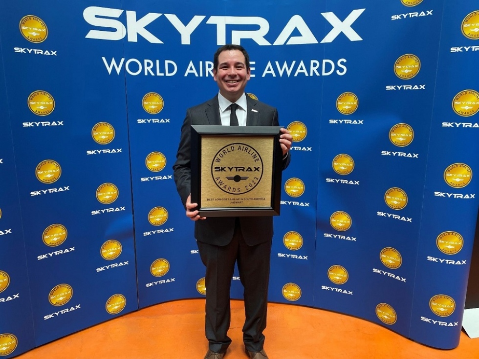 JetSMART Airlines es premiada como la mejor aerol&iacute;nea low cost de Sudam&eacute;rica