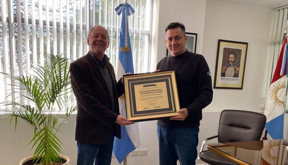 En su 60&deg; aniversario ACAV fue reconocida por su aporte con el turismo cordob&eacute;s