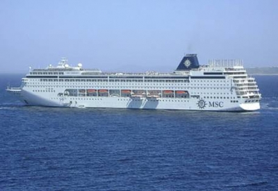 El crucero MSC Armon&iacute;a de la Mediterranean Shipping Company arriba ma&ntilde;ana al puerto de Buenos Aires | Foto: Cedoc 