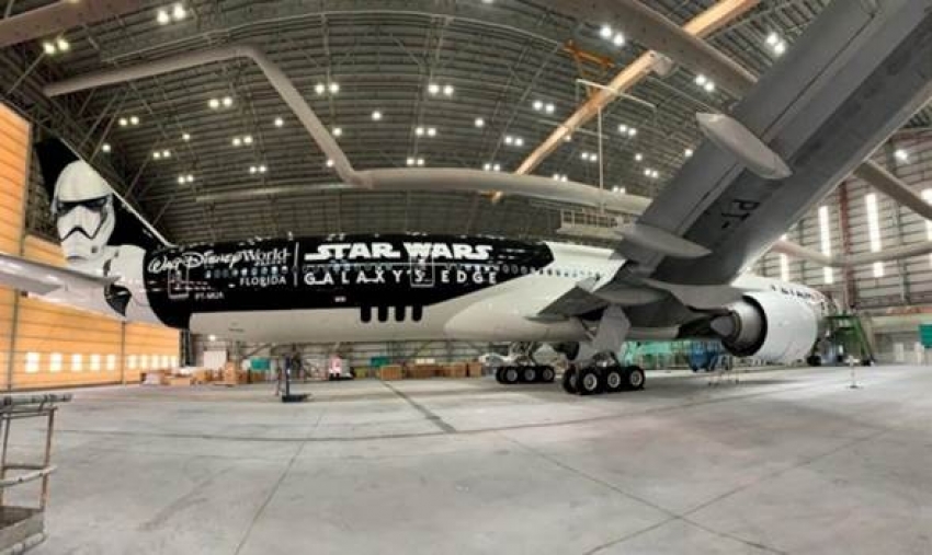 LATAM Airlines revel&oacute; su avi&oacute;n inspirado en Star Wars