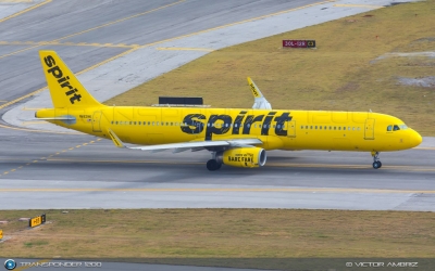Nace beb&eacute; en un vuelo de Spirit Airlines