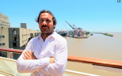 El argentino Gonzalo M&oacute;rtola en la c&uacute;pula de RETE