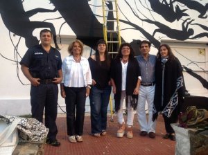 Cuatro mujeres, un alcalde y dos polic&iacute;as
