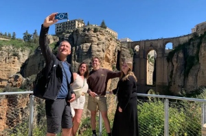 El desfiladero del tajo es el lugar m&aacute;s visitado por los turistas en Ronda.
