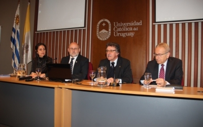 Mar&iacute;a Daniela Ricciardi; Juan Martinez Escrich; Gabriel Andrade (Universidad Cat&oacute;lica); Eugenio Yunis.