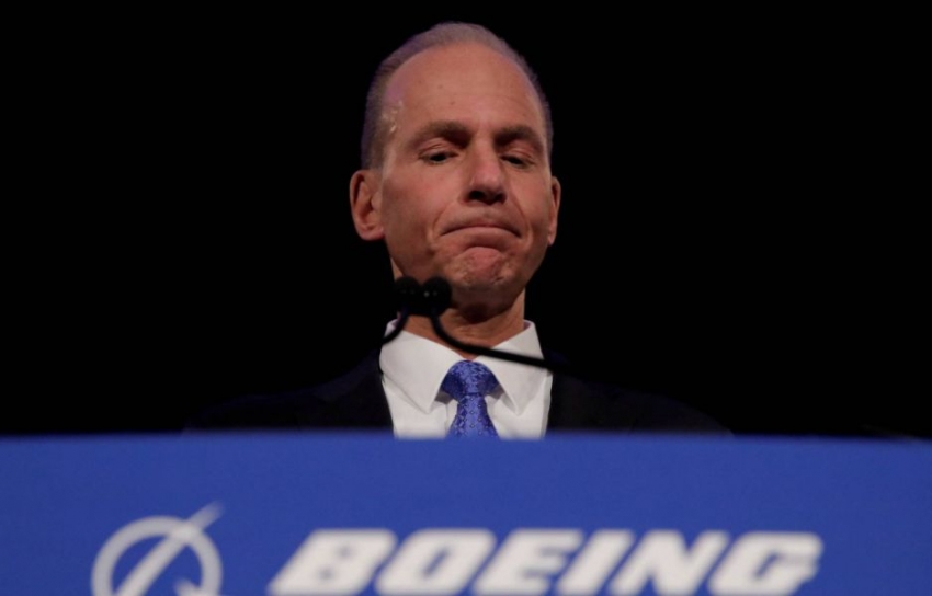Dennis Muilenburg, en una comparecencia celebrada en abril. 