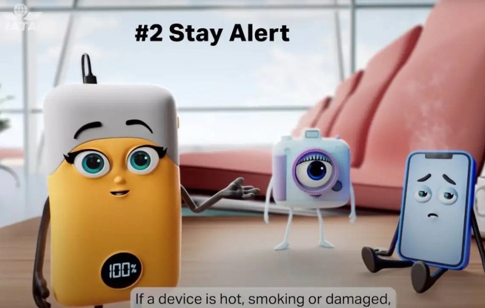 IATA lanza campa&ntilde;a global para volar de forma segura con bater&iacute;as de litio