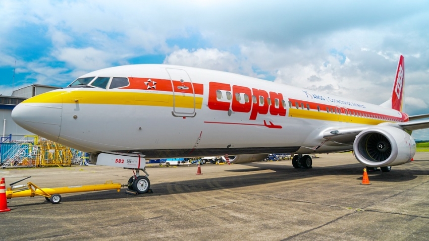 Copa Airlines celebr&oacute; sus 75 a&ntilde;os conectando Am&eacute;rica con un avi&oacute;n con est&eacute;tica conmemorativa