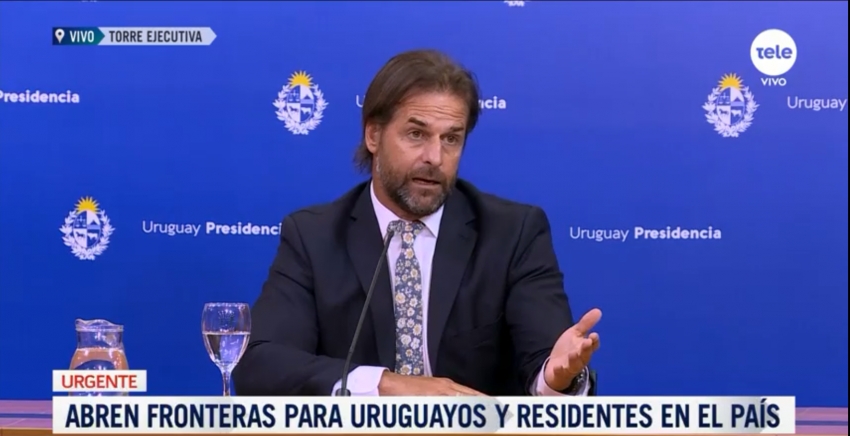 Uruguay: se vuelve al cierre parcial de fronteras existente hasta el 20 de diciembre