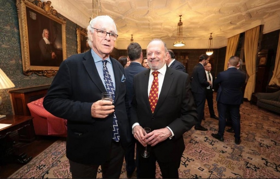 Ram&oacute;n de Isequilla con Jos&eacute; Luis Zoreda Vice presidente de Exceltur.