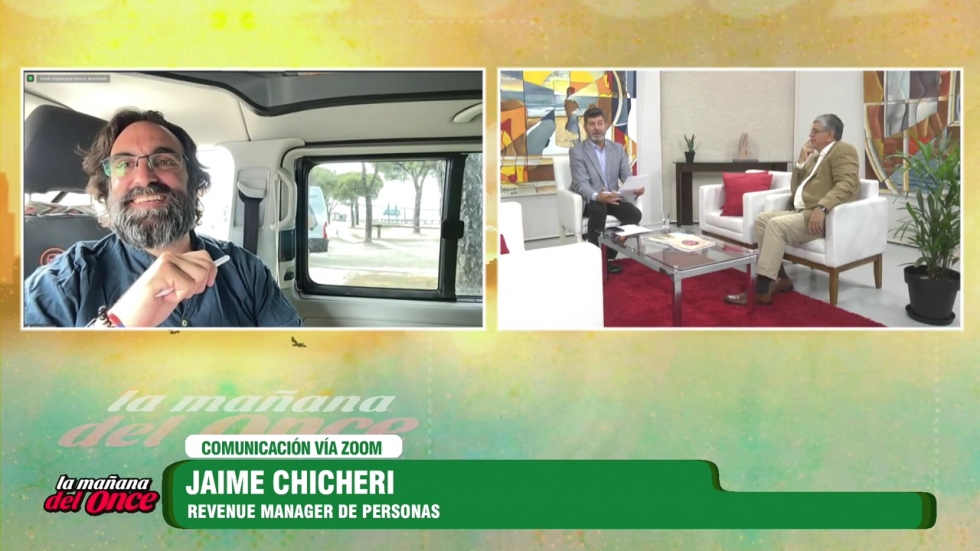 Jaime Chicheri entrevistado en Canal 11: "El diagn&oacute;stico de la hoteler&iacute;a uruguaya lo har&eacute; all&iacute;"