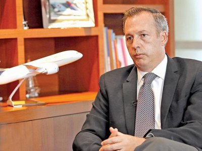 Andr&eacute;s Conesa, director general de la aerol&iacute;nea, augura que con la nueva terminal habr&aacute; espacio e infraestructura para el desarrollo de la empresa.