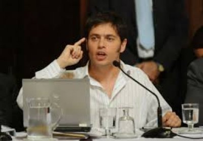Axel Kiciloff, Viceministro de Econom&iacute;a argentino, el autor del "Hangarcito"