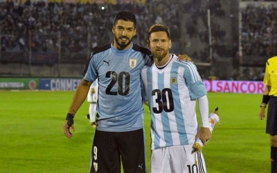 Uruguay, Argentina y Paraguay transmiten en Madrid el "sue&ntilde;o" del Mundial 2030