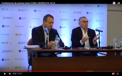 Conferencia inicio del Foro de L&iacute;deres de ALTA