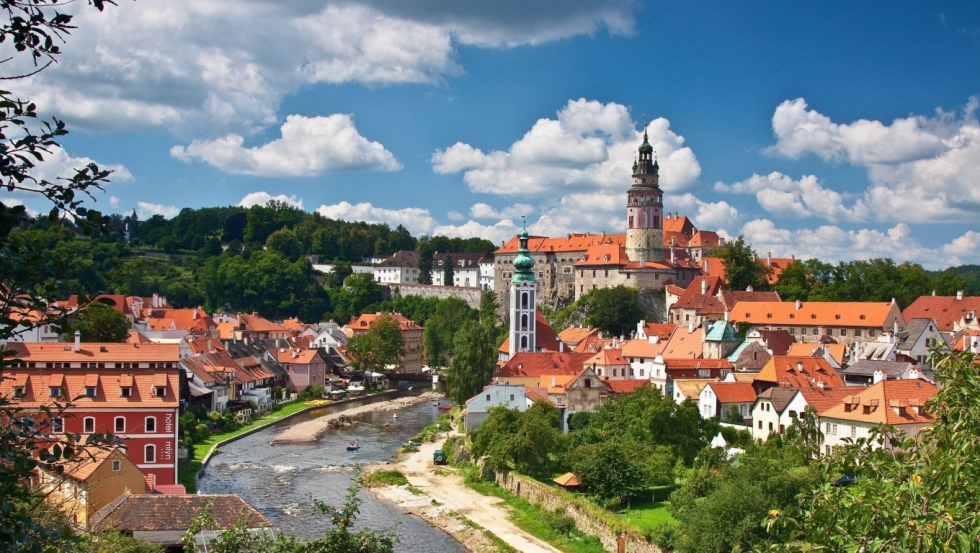 En ruta, pasando por Linz y Česk&yacute; Krumlov