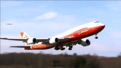 Eran las 6 de la tarde hora espa&ntilde;ola del 20 de marzo cuando el primer Boeing 747-8 Intercontinental inici&oacute; su primer vuelo desde Paine Field en Everett.