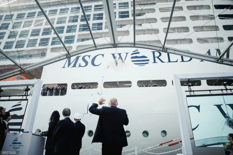 MSC recibe su nuevo buque insignia, inicia la construcci&oacute;n del MSC World Atlantic y bendice al MSC World Asia