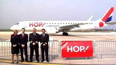 Despega Hop!, filial de Air France para el corto y medio radio