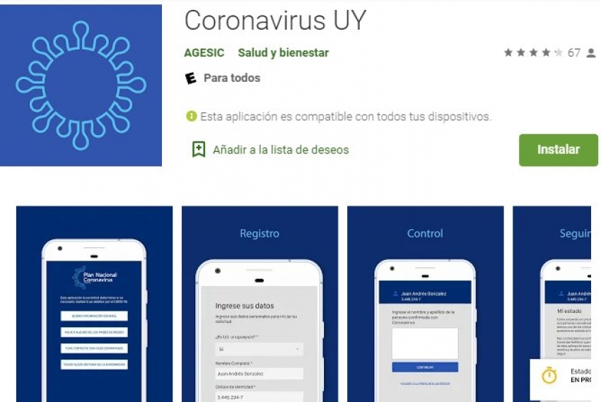 Coronavirus en Am&eacute;rica del Sur y el mundo al 05/04/2020
