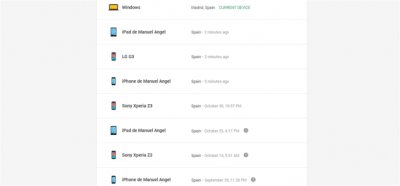 Controla cuántos equipos están conectados a tu cuenta de Google