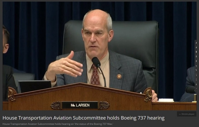 El Subcomit&eacute; de Aviaci&oacute;n del Congreso Norteamericano comenz&oacute; audiencias por el B 737 MAX