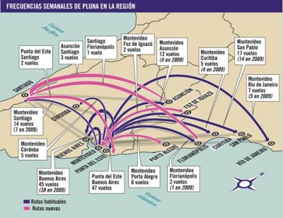 Estimado lector: Cada vez que alguien pretenda embaucarlo dic&eacute;ndole que la conectividad a&eacute;rea de Uruguay se ha recuperado, mire esta imagen...
